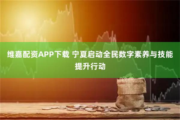 维嘉配资APP下载 宁夏启动全民数字素养与技能提升行动